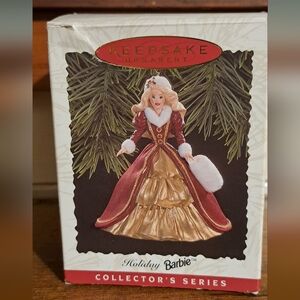 Hallmark Keepsake Holiday Barbie Collector's Series-dated 1996